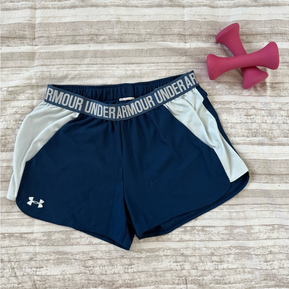 Under Armour Bold Blue/Light Blue Medium Shorts